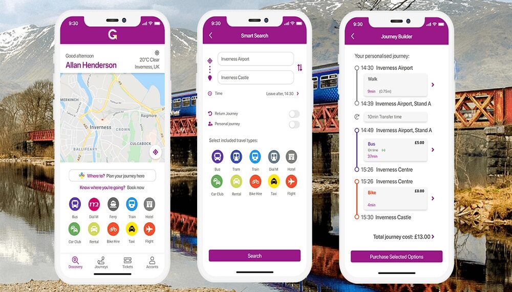 HITRANS integrates NorthLink ferry services into its MaaS app